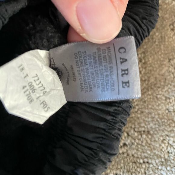 REI Baby Black Fleece Lined Snow Pants Size 12 Months - Picture 6 of 8